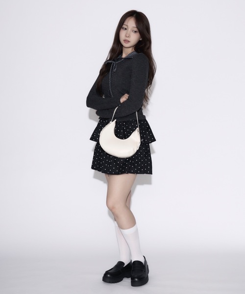 tinkerend（ティンカーエンド） スカート Dot Tiered Mini Skirt