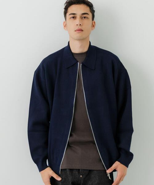 URBAN RESEARCH（アーバンリサーチ） カーディガン 綿カシミヤZIP