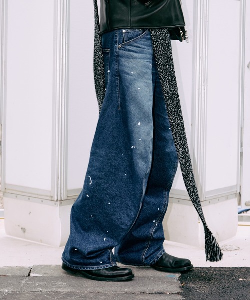 NVRFRGT（ネヴァーフォーゲット） ジーンズ 別注 TWISTED CURVED LEG