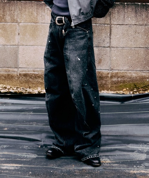 NVRFRGT（ネヴァーフォーゲット） ジーンズ 別注 TWISTED CURVED LEG