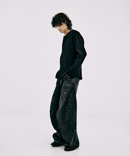 NVRFRGT（ネヴァーフォーゲット） ジーンズ 別注 TWISTED CURVED LEG