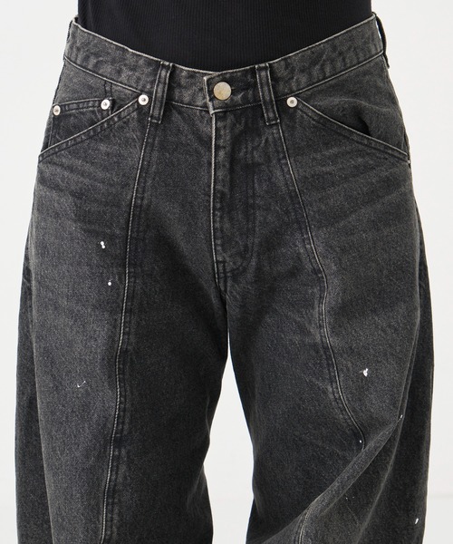 NVRFRGT（ネヴァーフォーゲット） ジーンズ 別注 TWISTED CURVED LEG