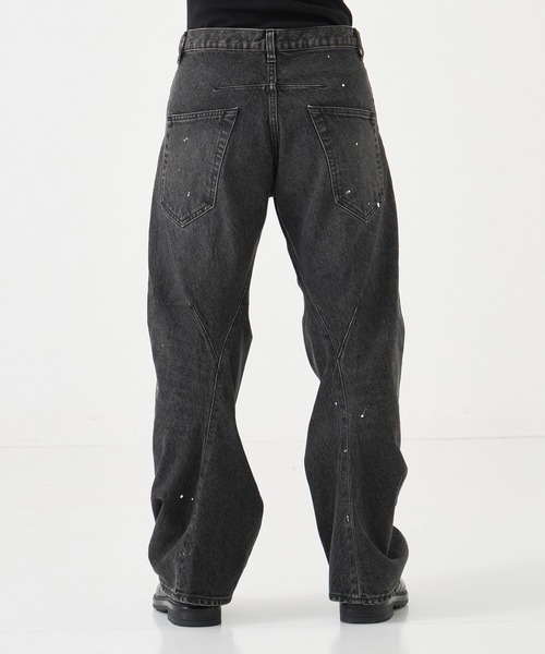 NVRFRGT（ネヴァーフォーゲット） ジーンズ 別注 TWISTED CURVED LEG