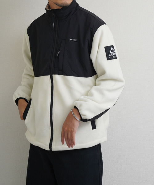 SKYLINE GT-R ナイロンフリースジャケット プレミアム　レア品 SKYLINE GT-R ナイロンフリースジャケット プレミアム レア品