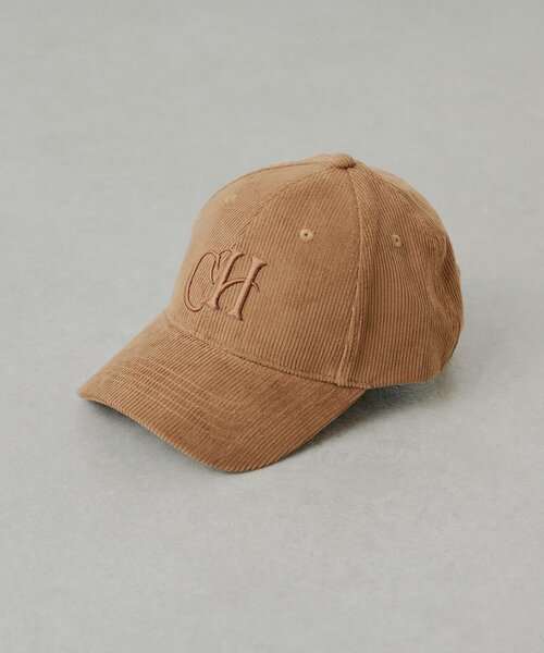 Chico（チコ） キャップ 帽子 コーデュロイロゴキャップ レディース