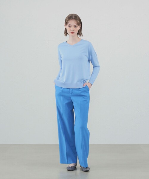 「MACKINTOSH PHILOSOPHY」 長袖ニット 38 ホワイト レディース_画像6