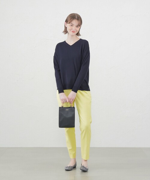 「MACKINTOSH PHILOSOPHY」 長袖ニット 38 ホワイト レディース_画像7