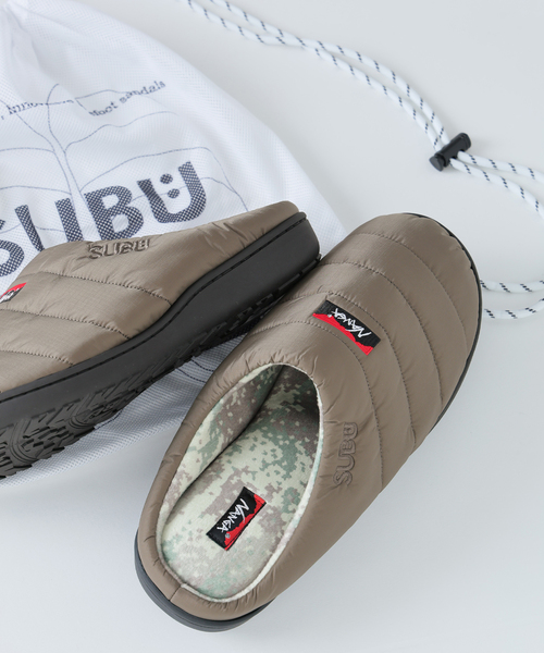 SUBU（スブ） サンダル × NANGA / ナンガ AURORA-TEX WINTER SANDAL
