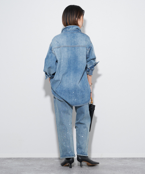 plage（プラージュ） デニムパンツ 36 サックスブルー レディース