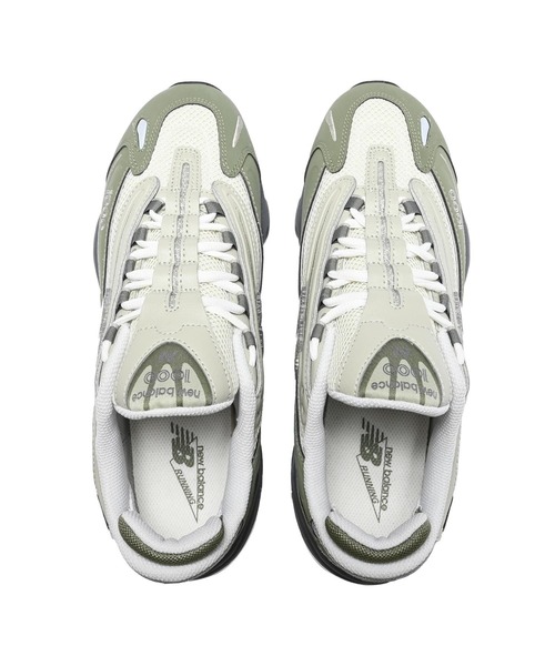 「New Balance」 ローカットスニーカー 27.0cm カーキ メンズ_画像3