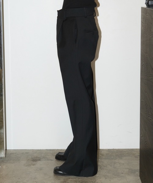 GOAT ESSENCE スラックス SLACKS (FLARE) メンズ : ZOZOTOWN Yahoo!店