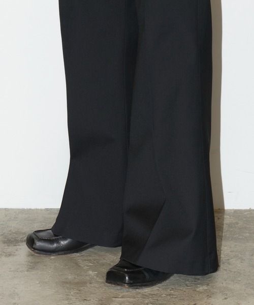 GOAT ESSENCE スラックス SLACKS (FLARE) メンズ : ZOZOTOWN Yahoo!店
