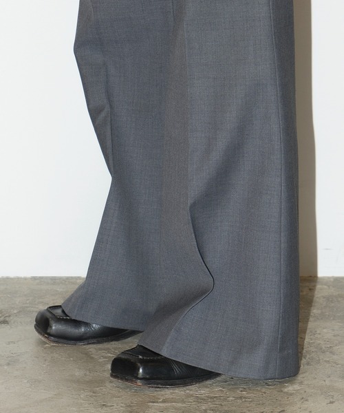 GOAT ESSENCE スラックス SLACKS (FLARE) メンズ : ZOZOTOWN Yahoo!店