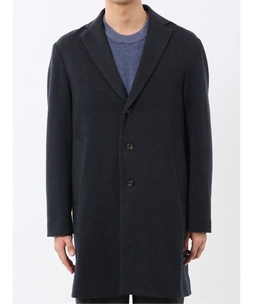 TAKA-Q（タカキュー） チェスターコート コート 「ストレッチ メルトン