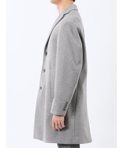 TAKA-Q（タカキュー） チェスターコート コート 「ストレッチ メルトン