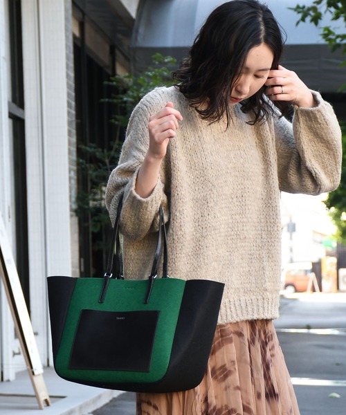 「YAHKI」 2WAYバッグ FREE ネイビー レディース_画像5