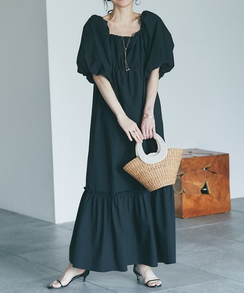 La boutique Bonbon（ラブティックボンボン） 半袖ワンピース 36