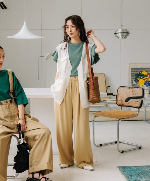 ルードギャラリー スラックス　RG0475-3 ベージュ ルードギャラリー スラックス RG0475-3 ベージュ - メルカリ