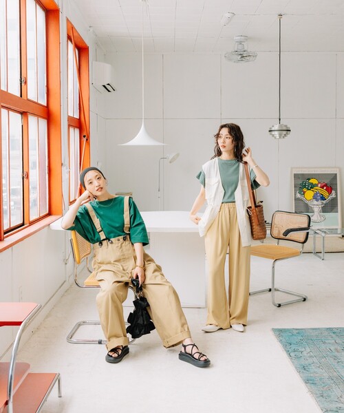 プリーツプリーズ　プリーツパンツ　スラックス　カジュアル　4 ベージュ　XL 楽天市場】プリーツプリーズ（カラーベージュ）（パンツ｜ボトムス