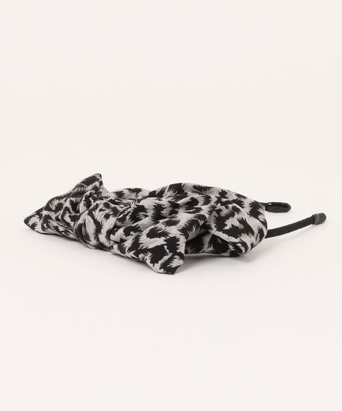 Mayree カチューシャ 「urge select」アニマル柄/ヒョウ柄 リボン