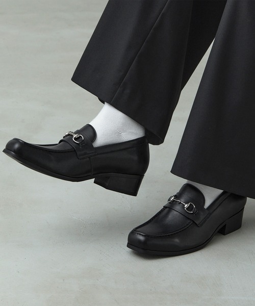 「CALLNE」 ローファー 44 ブラック メンズ_画像2