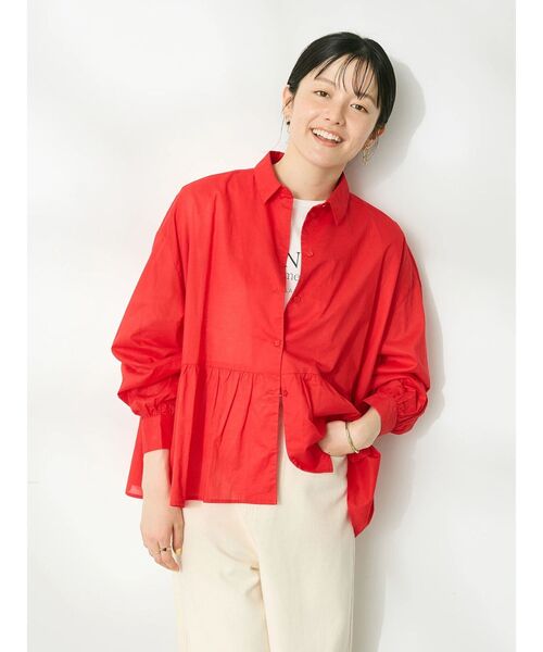 「CRAFT STANDARD BOUTIQUE」 長袖シャツ FREE ブラック レディース_画像8