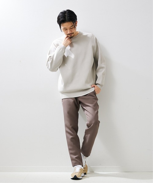 「417 EDIFICE」 イージーパンツ LARGE サックスブルー メンズ_画像4