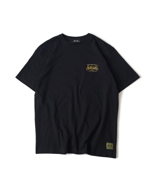 「Subciety」 半袖Tシャツ LARGE ブラック メンズ_画像6