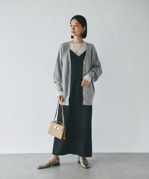 RIVE DROITE（リヴドロワ） ニットカーディガン FREE サックスブルー