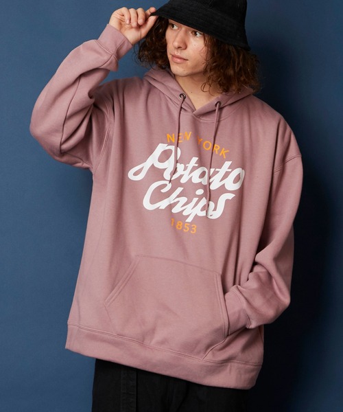 「unrelaxing」 プルオーバーパーカー FREE グリーン メンズ_画像3