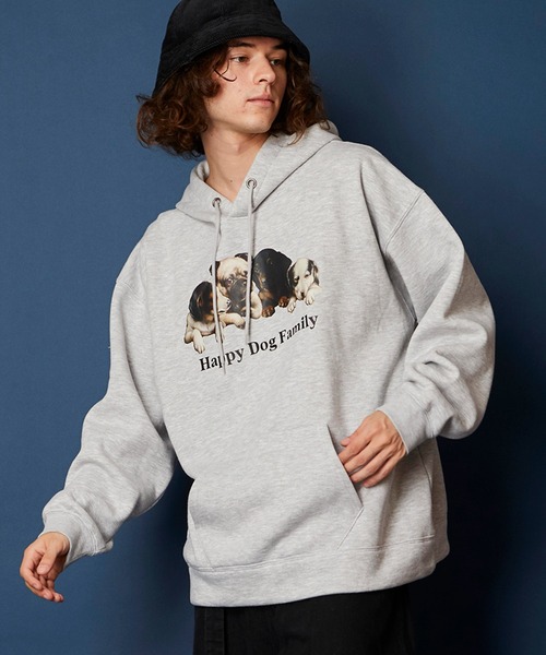 「unrelaxing」 プルオーバーパーカー FREE グリーン メンズ_画像7