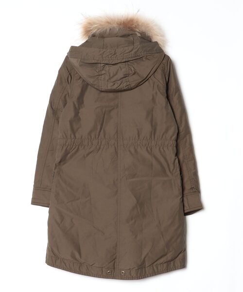 PLST（プラステ） ダウンコート 0 ブラウン レディース : ZOZOTOWN