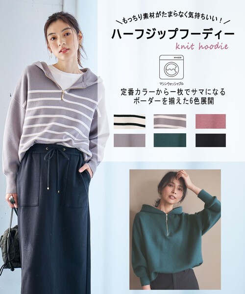 「ANY」 長袖ニット F ブラック レディース_画像2