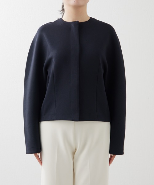 Whim Gazette（ウィム ガゼット） ノーカラージャケット FREE ブラック