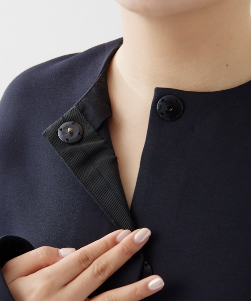 Whim Gazette（ウィム ガゼット） ノーカラージャケット FREE ブラック