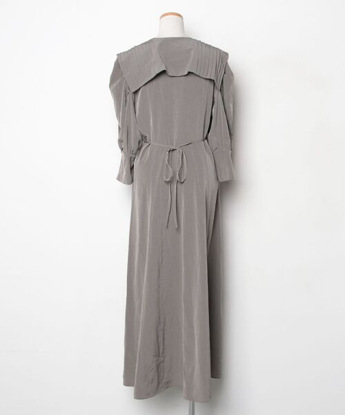 SNIDEL（スナイデル） 7分袖ワンピース 1 グレー レディース