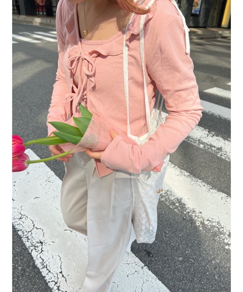 「jumelle」 カーディガン FREE ベージュ レディース_画像4