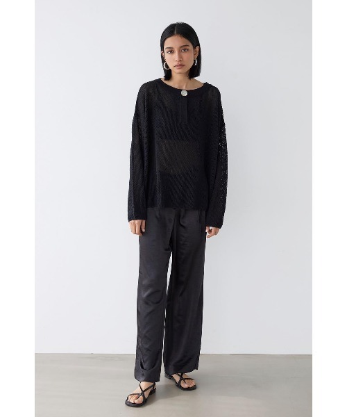 「ALEXIA STAM」 長袖ニット FREE ブラック レディース_画像2