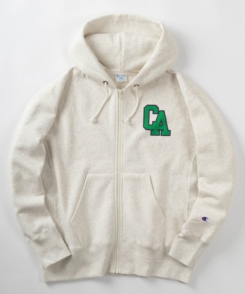 Champion（チャンピオン） ジップアップパーカー X-LARGE オートミール