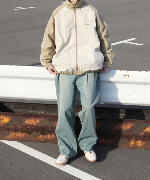 「Perushu」 ブルゾン MEDIUM ベージュ メンズ_画像9