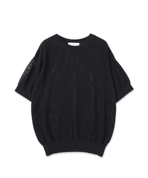 CULLNI（クルニ） サマーニット セーター ニット Airy Mesh Contrast