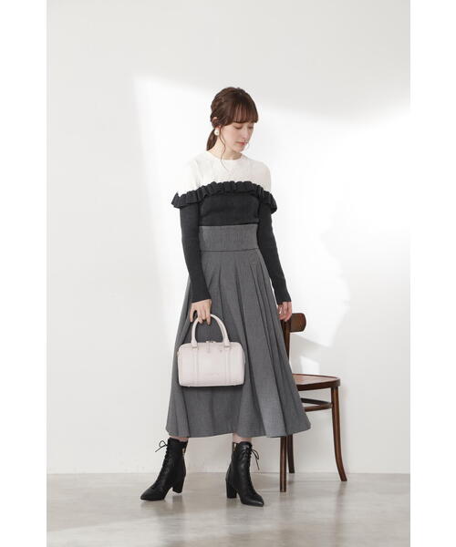「JILL STUART」 フレアスカート 0 ブラック レディース_画像3