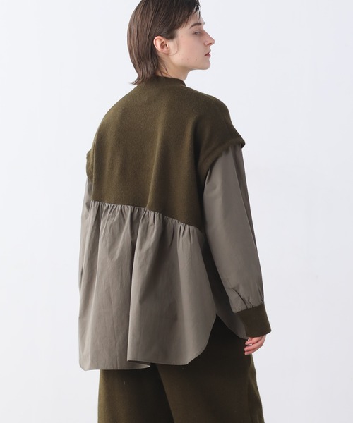 「Kelen」 長袖カットソー S バーガンディー レディース_画像5