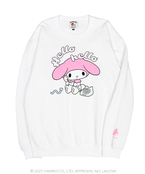 MILK（ミルク） トレーナー スウェット マイメロ PHONE スウェット
