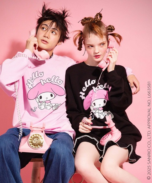 MILK（ミルク） トレーナー スウェット マイメロ PHONE スウェット