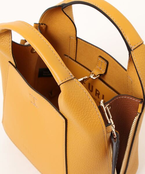 「FURLA」 2WAYバッグ ONE SIZE マスタード レディース