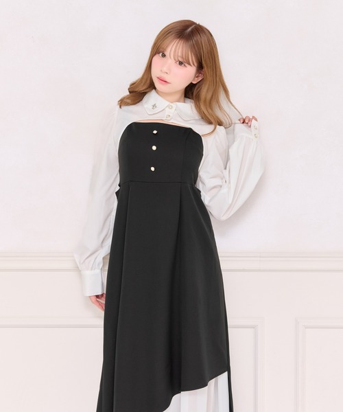 apres jour（アプレジュール） ワンピース 「ボレロ別売り」サイド
