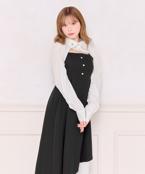 apres jour（アプレジュール） ワンピース 「ボレロ別売り」サイド