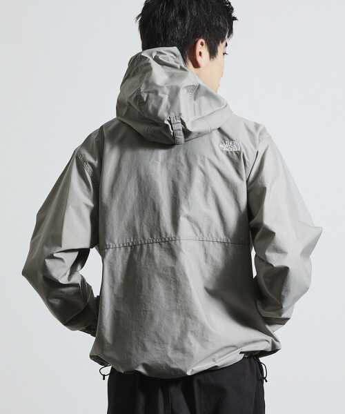 【PUKU】ナイロンフードジャケット グレージュ Ｓ FREAK'S STORE（フリークスストア） ナイロンジャケット 限定展開 THE