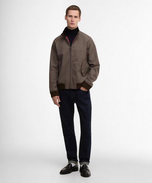 「Barbour」 ブルゾン M ブラウン メンズの画像